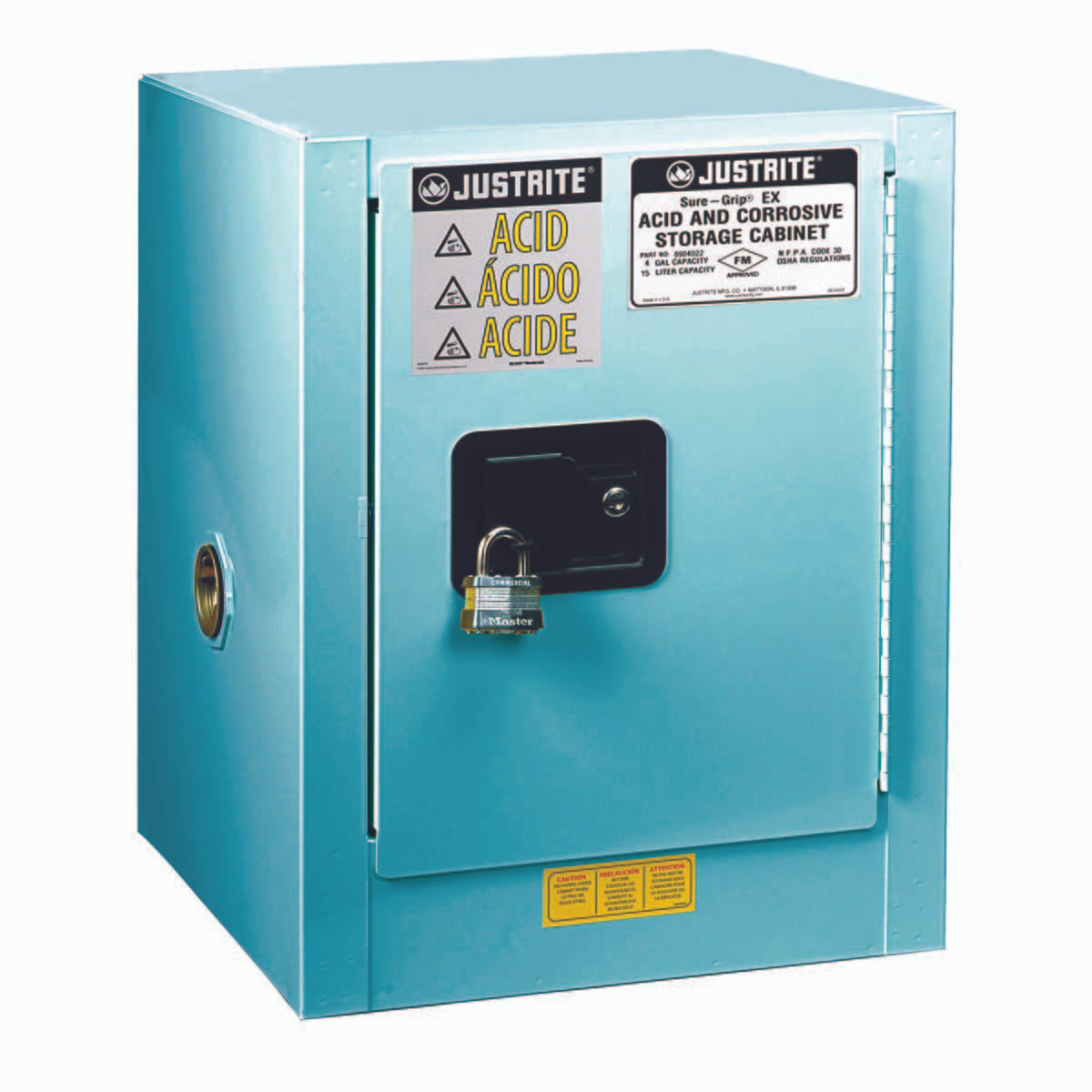 JUSTRITE MFG COMPANY 8904222 4 GAL ACID SC SRGRP CHEMCOR