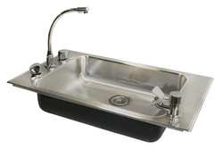 JUST MANUFACTURING CRA-ADA-1931-A-GR-3-1 5.5 DCR-T JUST CLASS SINK RECT 22INX16INX5-1/2IN