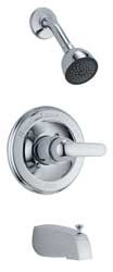 DELTA FAUCET COMPANY T13420 TUB/SHOWER TRIM LEVER HANDLE CHROME