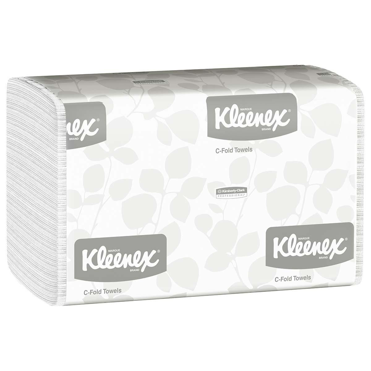KIMBERLY CLARK 01500 C-FOLD TOWELS,10-1/8X13-1/4",16 PACKS