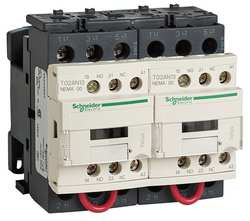SCHNEIDER ELECTRIC T02AN23T7 NEMAMAGNETICCONTACTOR,REVERSING,480VAC