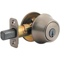 KWIKSET CORPORATION 66015RCLRCSK3BX 1-CYL DEADBOLT K3 STN NICKL BX