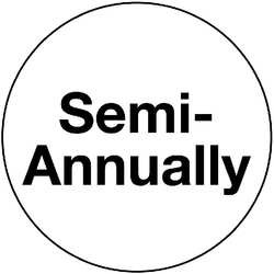 LABEL SAFE 900484 SHEET OF 180 LABELS,SEMI ANNUAL