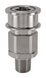 SNAP-TITE SVEAC4-4M COUPLER BODY 1/4-18 BODY 316 SS