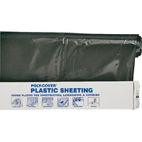 PREMIER SOURCING 6X20-B 20X100FT 6MIL BLACK POLY FILM