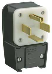 LEVITON 9462-P ANGLE STRAIGHT BLADE PLUG