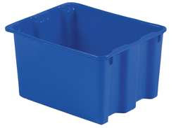 LEWIS BINS SN2117-12 Blue D6937 STACK AND NEST BIN 21 IN L BLUE