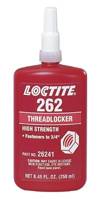 LOCTITE 26241 THREADLOCKER 262 250ML BOTTLE RED