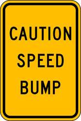 LYLE TR-035-12HA TRAFFIC SIGN 18 X 12IN BK/YEL TEXT