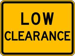 LYLE W12-2P-24DA TRAFFIC SIGN 18 X 24IN BK/YEL DMD GR AL