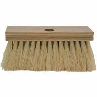 MAGNOLIA BRUSH 196-T WHITE TAMPICO ROOFERS BRUSH W/THREADED