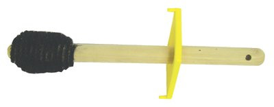 MAGNOLIA BRUSH 2-DOPE 2-1/2" TAPER BOTH ENDS DOPE BRUSH WOOD