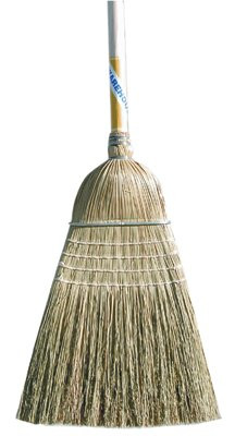 MAGNOLIA BRUSH 5036-BUNDLED MIXED FIBER WAREHOUSE CORN BROOM