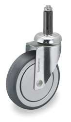 MEDCASTER CH05TPP125SWXRN2G SWIVEL STEM CASTER 5 IN 260 LB TPR