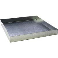MILLER MFG CO ADP2424 24X24 GALVANIZED DROPPING PAN