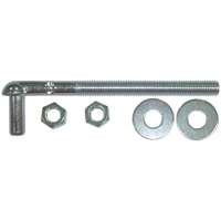 MINTCRAFT  PRODUCTS LR086 3/4"X9" ZINC BOLT HOOK