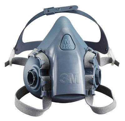 3M SAFETY OH/ESD 7502 MEDIUM HALF FACEPIECE ULTIMATE REUSABLE