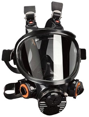 3M SAFETY OH/ESD 7800S-M FULL FACEPIECE SILICONERESPIRATOR MEDIUM