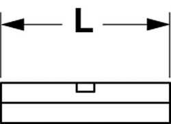 3M MU18BCHTK BUTT SPLICE CONNECTOR,22-18 AWG,PK1000