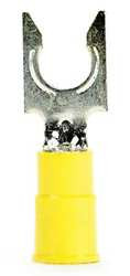 3M MVU10-14FLK FORK TERMINL,LCKNG,1/4IN STUD,YELW,PK500