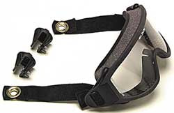 MSA SAFETY WORKS S549P FIREFITR OTG GOGLS,ANTFG,SCRCH RSTNT,CLR