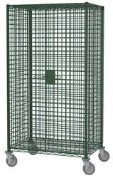 METRO SEC55EK3 CABINET SECURITY MOBILE 900 LB WIRE GRN