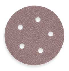 NORTON 66261131496 H5931 PSA DISC ROLL 5 HOLE 5IN P120G ALO