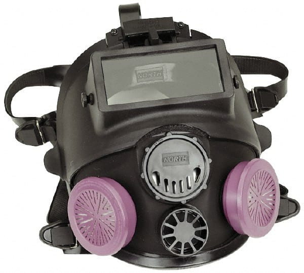 NORTH SAFETY PRODUCTS 760008AW FULL FACE RESP W/WELD ATTACH