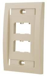 PANDUIT CORPORATION CFPE4EIY FACEPLATE 4PT SGL GANG EXEC ELECT IVRY