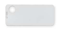 PANDUIT CORPORATION MT172-C316 MARKER PLATE 316 STAINLESS PK100