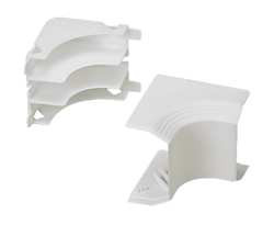 PANDUIT CORPORATION T45ICIW INSIDE CORNER OFF WHITE PVC ELBOWS