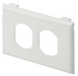PANDUIT CORPORATION T70PIW PLATE,OFF WHITE,PVC,PLATES