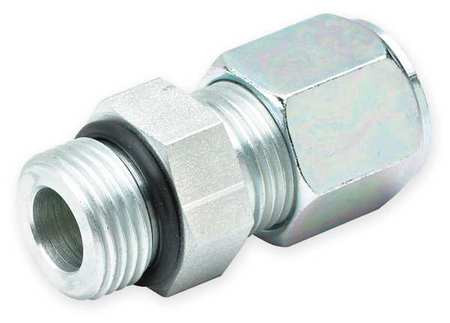PARKER 4-6 F5BU-SS STRT CONNECT 316 SS COMPXMALE SAE 1/4IN