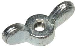 PEERLESS 0-GH-819A17- WING NUT IRON ZINC 1/2-13 X 3 IN PK 10