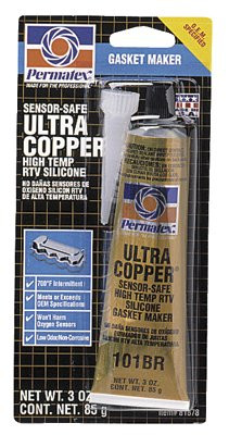 PERMATEX 81878 RTV SILICONE SEALANT 3 OZ TUBE COPPER