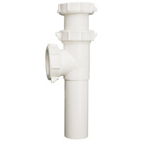 PLUMB PAK PP20668 END OUTLET TEE 1-1/2 PVC