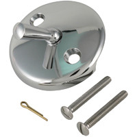 PLUMB PAK PP22601 TRIPLEVER FACEPLATE CHROME