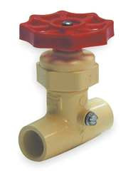 MUELLER INDUSTRIES 1CNR7 STOP AND WASTE VALVE 1/2 IN SOLVENT