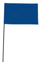 BLACKBURN MFG COMPANY, INC. 3JUW4 MARKING FLAG FLUOR BLUE VINYL PK100