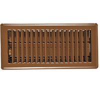 IMPERIAL MANUFACTURING RG1998 2 1/4X10 BRN FLOOR REGISTER