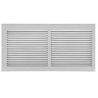 IMPERIAL MANUFACTURING RG0095 30X6 WHT BASEBOARD GRL STD