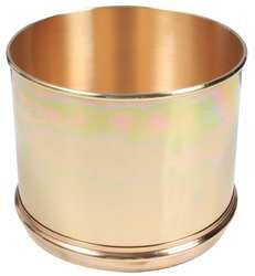 HUMBOLDT MFG CO 5DPF8 SEPARATOR PAN BRASS 8 IN DIA 6 IN DEEP