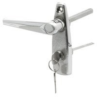 PRIME LINE PRODUCTS GD 52147 GARAGE DOOR LEFT HANDLE LOCK, DIECAST ZI