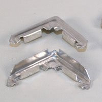 PRIME LINE PRODUCTS PL 14318 WINDOW CORNERS, MITER, METAL, 3/8 IN., 2