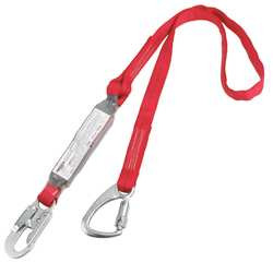 PROTECTA 1340040 TIE-BACK LANYARD 1 LEG POLYESTER RED