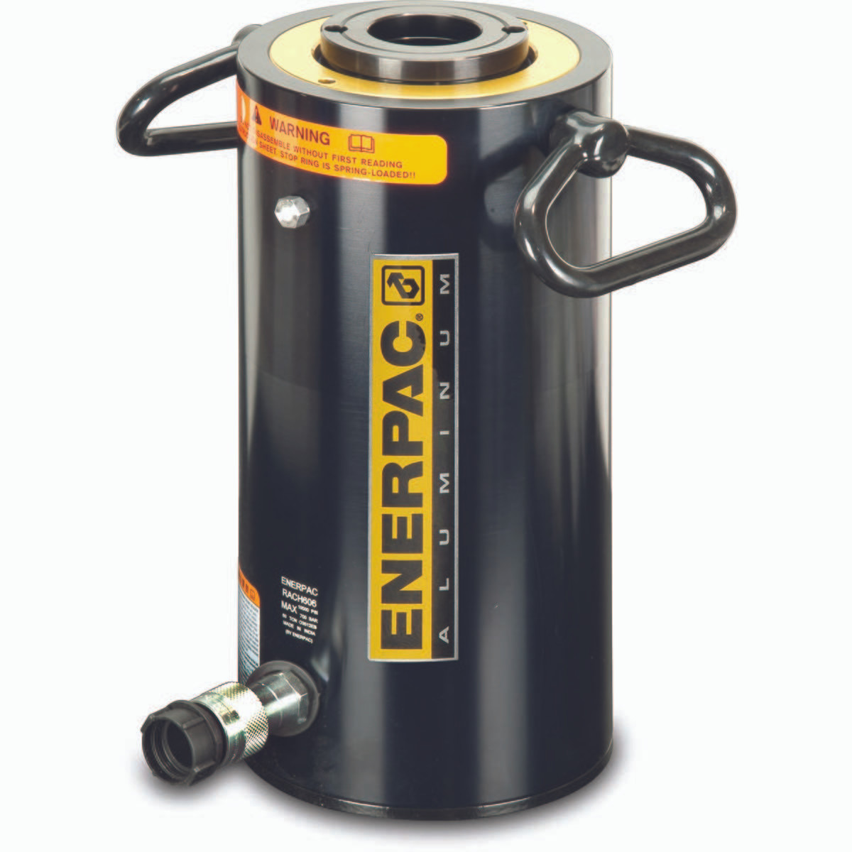 ENERPAC RACH1006 HYDRAULIC RAM HOLLOW 6 STROKE 100 TON
