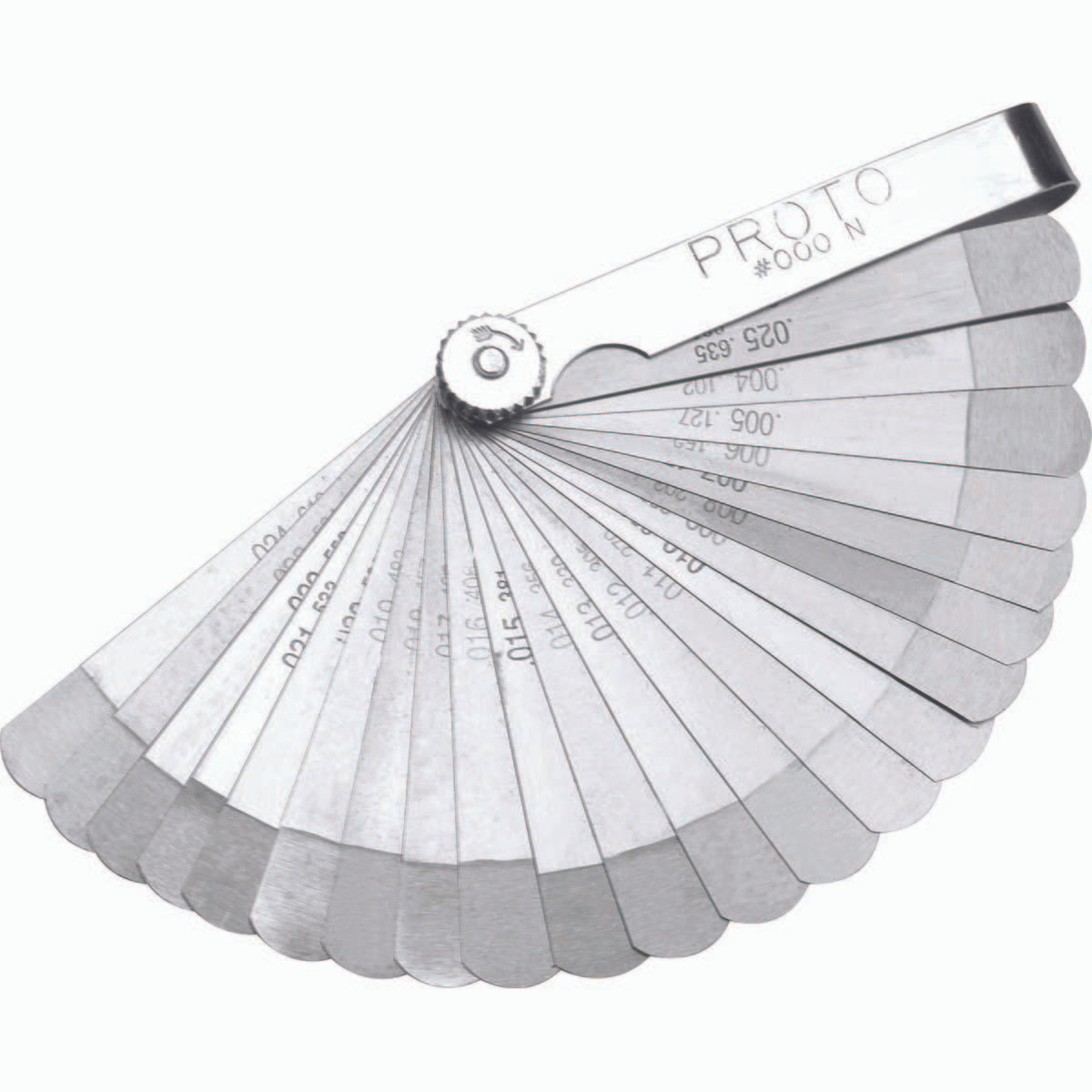 PROTO J000N PROTO 22 BLADE STEP CUT FEELER GAUGE SET