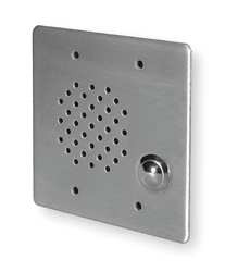 QUAM-NICHOLS CIS4/25 2-GANG CALL-IN STATION,25V,VANDAL RESIST