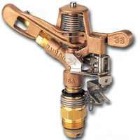 RAIN BIRD 35-ADJ-TNT-B BRASS IMPACT SPRINKLER HEAD