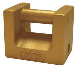 RICE LAKE WEIGHING SYSTEMS 12767 CALIBRATION WEIGHT,10KG NOMINAL MASS